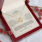 To My Princess- Love Knot Necklace