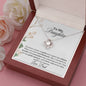 MY DAUGHTER YOU HAVE A HEART OF GOLD| LOVE KNOT NECKLACE