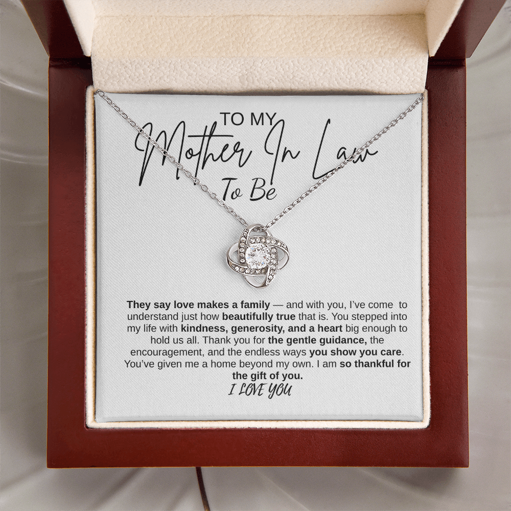 To My Mother In Law To Be | Thanks for Loving Me