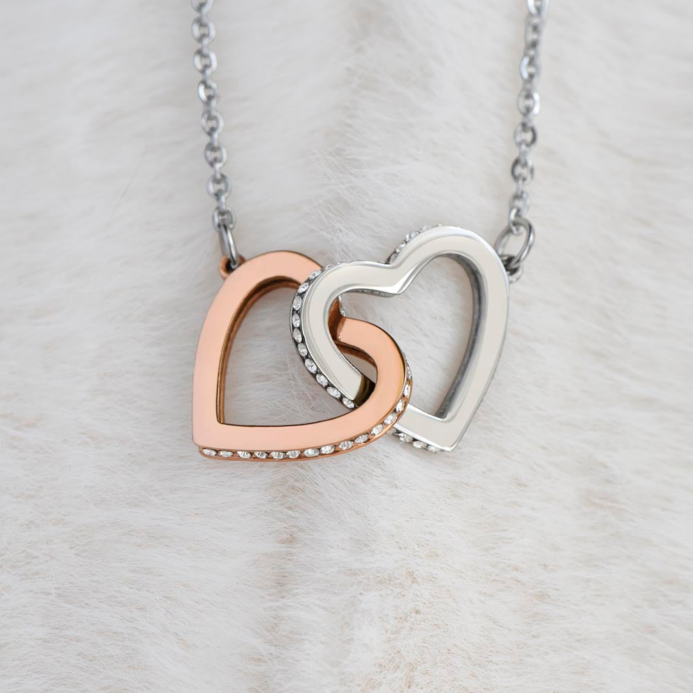 My Beautiful Mom To Be | Interlocking Hearts Necklace