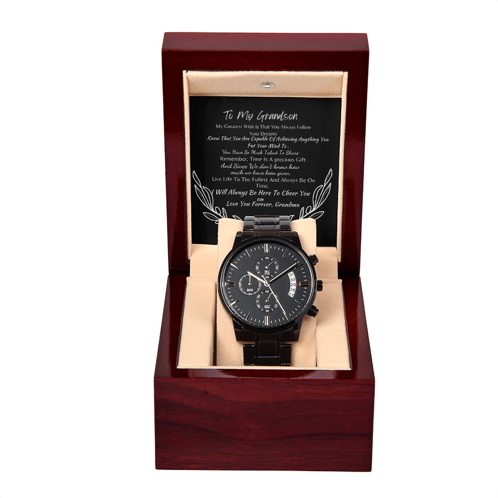 TO MY GRANDSON | LUXURY TIME PIECE WATCH
