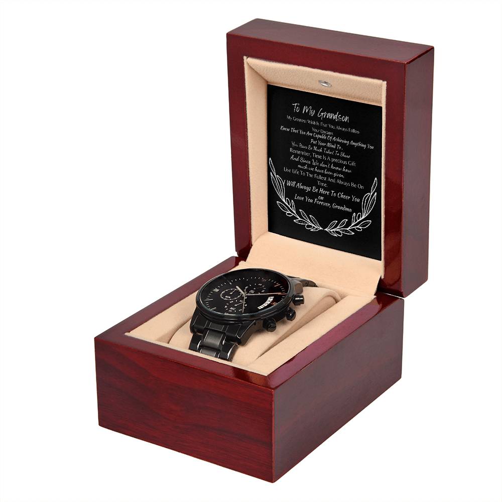 TO MY GRANDSON | LUXURY TIME PIECE WATCH