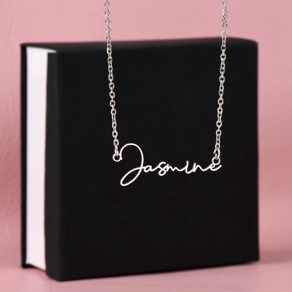 To My Bestie| Personalized Name Necklace