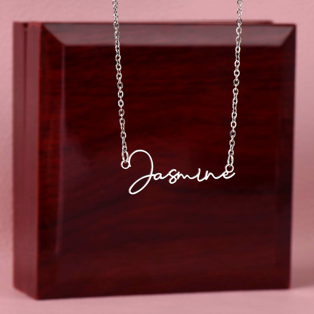 To My Bestie| Personalized Name Necklace