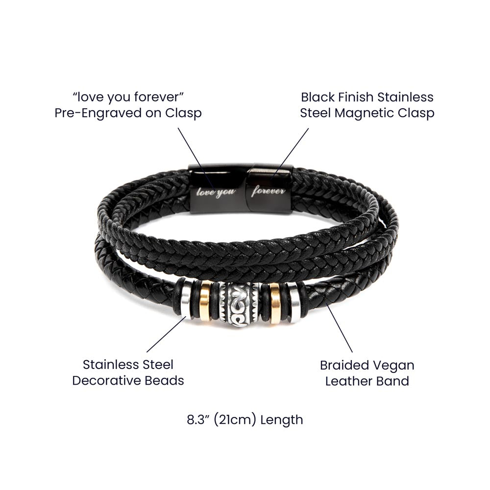 My Son-Always Dream Big-| Love You Bracelet