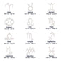 My Amazing Daughter- Signature Birth Sign Necklace