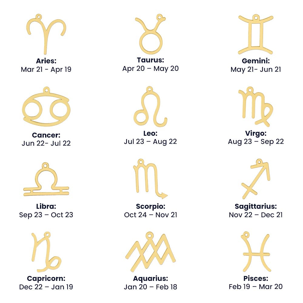 My Amazing Daughter- Signature Birth Sign Necklace
