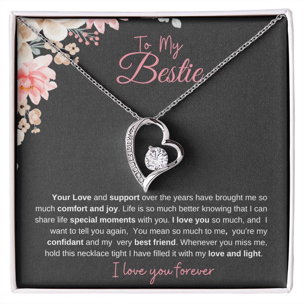 To My Bestie- Forever Necklace