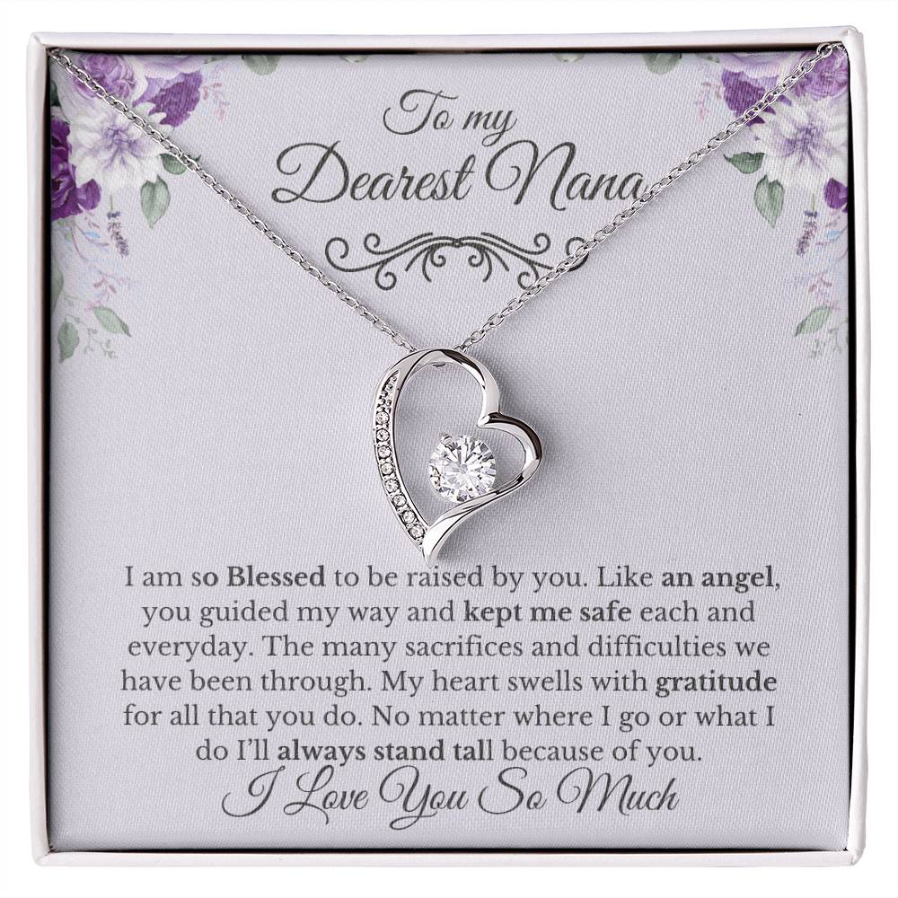 To My Nana-Thank You| Forever Necklace