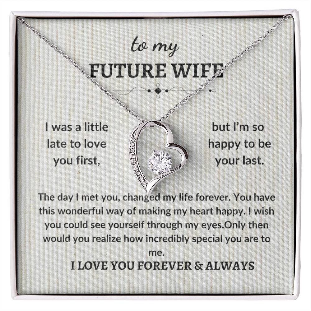 To My Future Wife-Forever Love Necklace