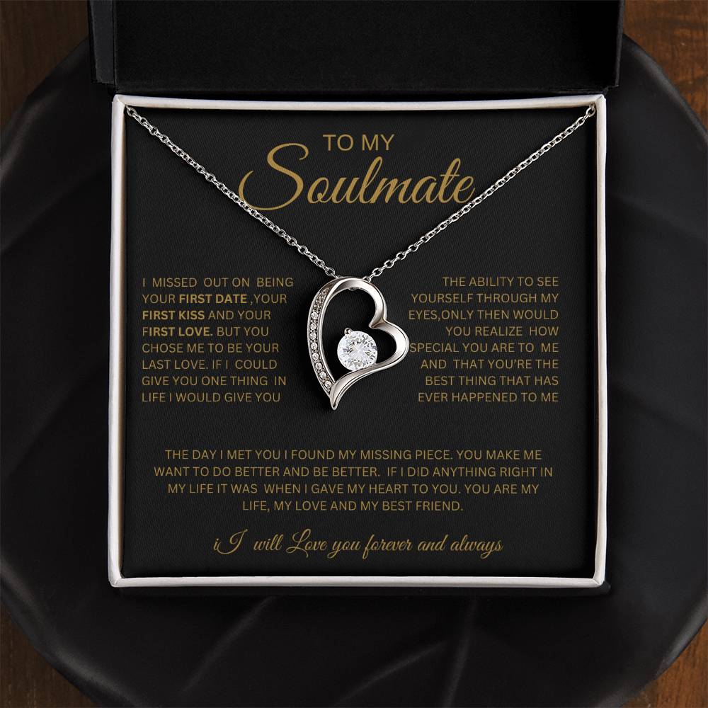 To My Soulmate-Forever Necklace