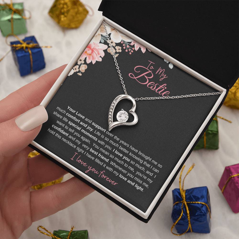 To My Bestie- Forever Necklace