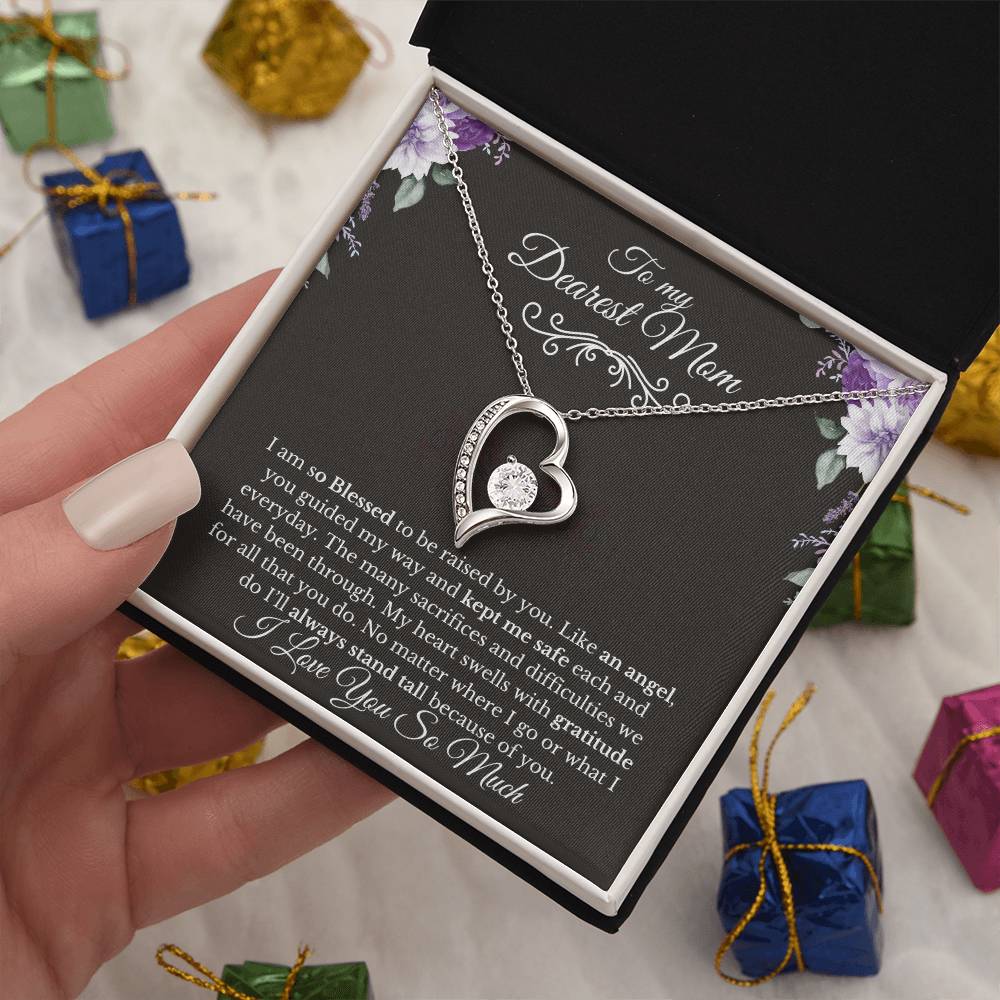 My Dearest Mother-I Love You Very Much| Forever Necklace