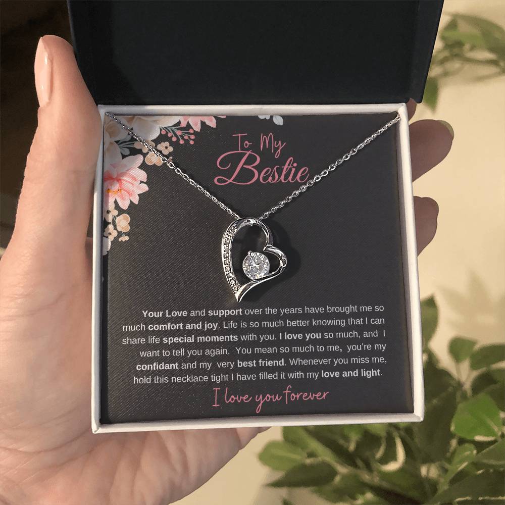 To My Bestie- Forever Necklace