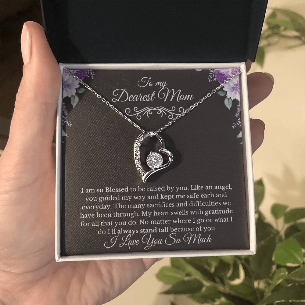 My Dearest Mother-I Love You Very Much| Forever Necklace