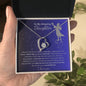 Daughter I Love You | Keep Reaching for the Stars| Forever Heart Necklace