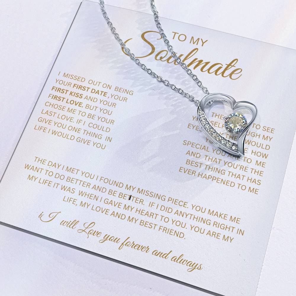 To My Soulmate-Forever Necklace