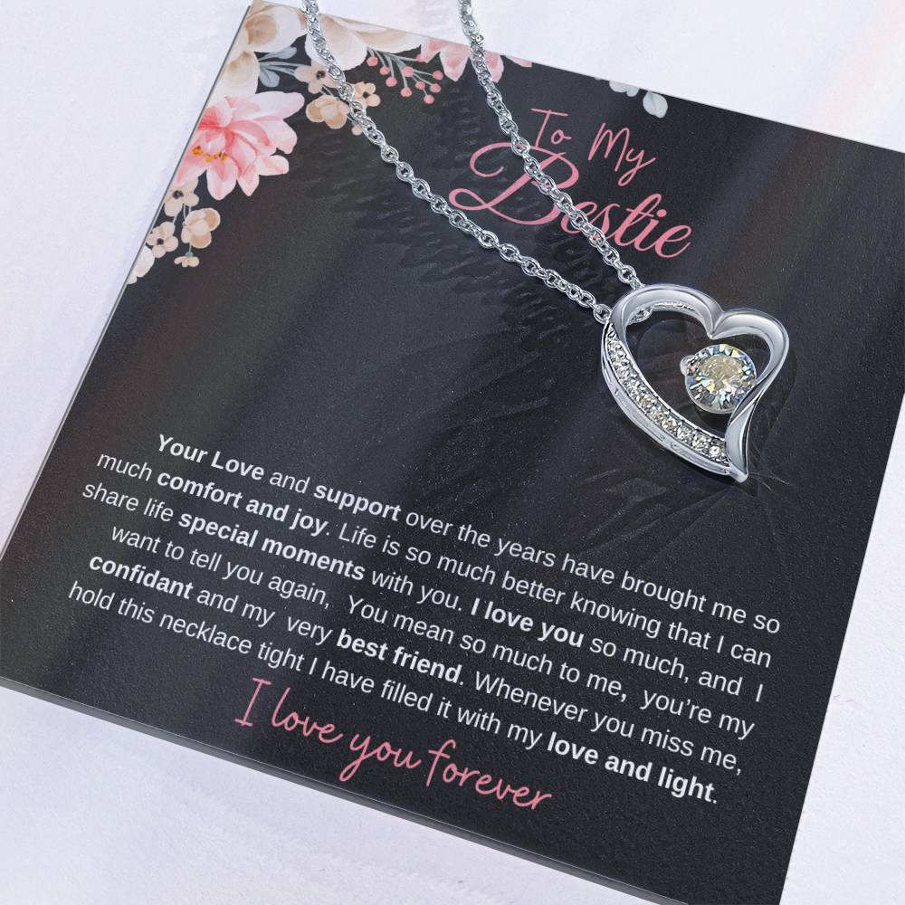To My Bestie- Forever Necklace