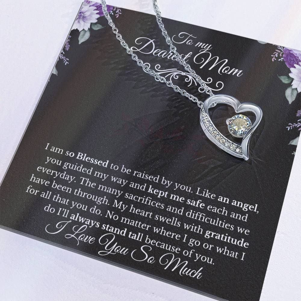 My Dearest Mother-I Love You Very Much| Forever Necklace