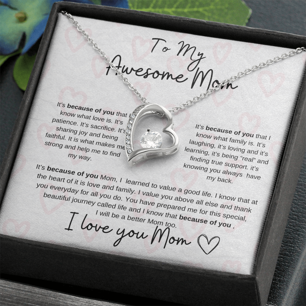 TO MY AWESOME MOM