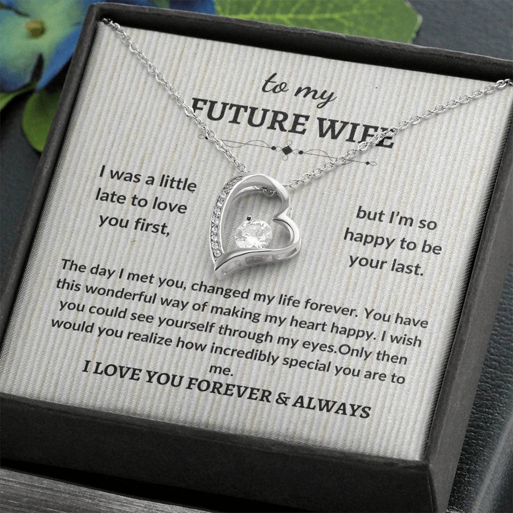 To My Future Wife-Forever Love Necklace