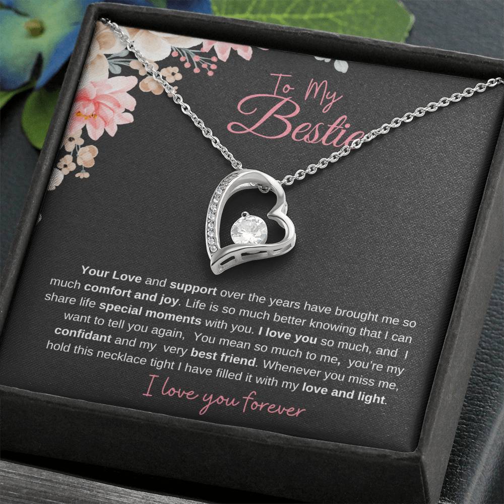 To My Bestie- Forever Necklace