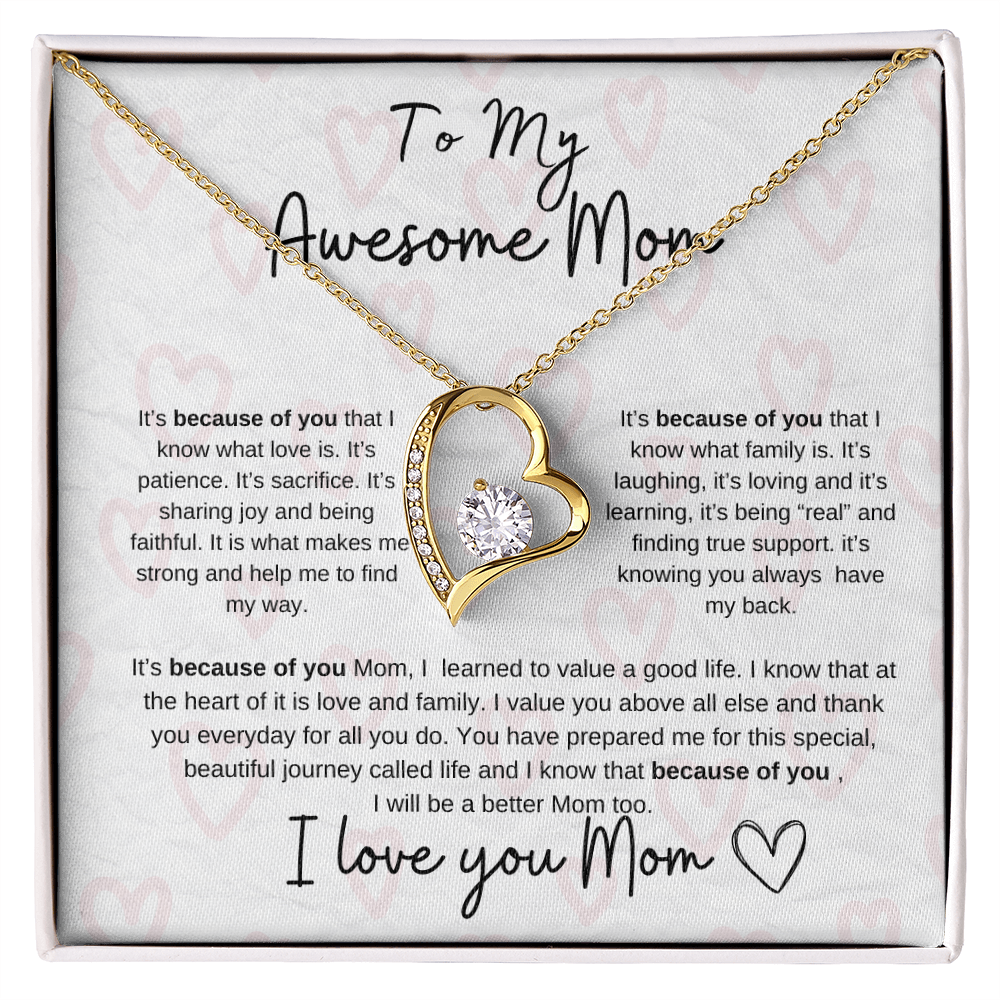 TO MY AWESOME MOM