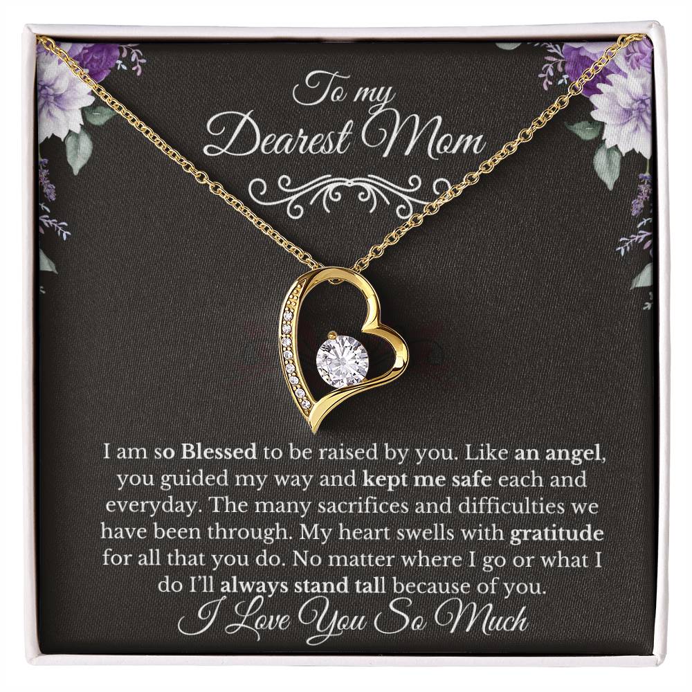 My Dearest Mother-I Love You Very Much| Forever Necklace
