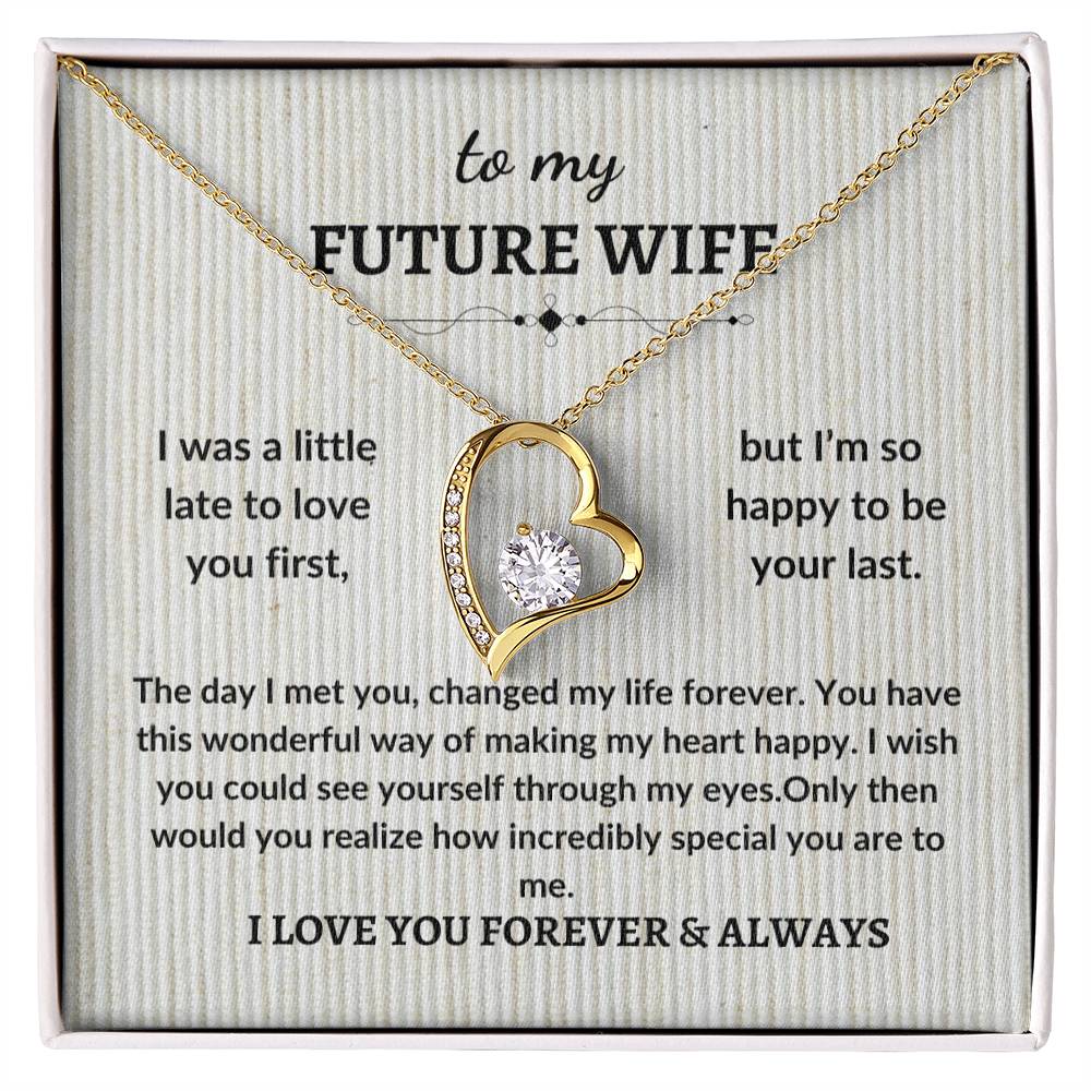 To My Future Wife-Forever Love Necklace