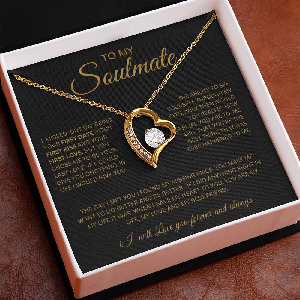 To My Soulmate-Forever Necklace
