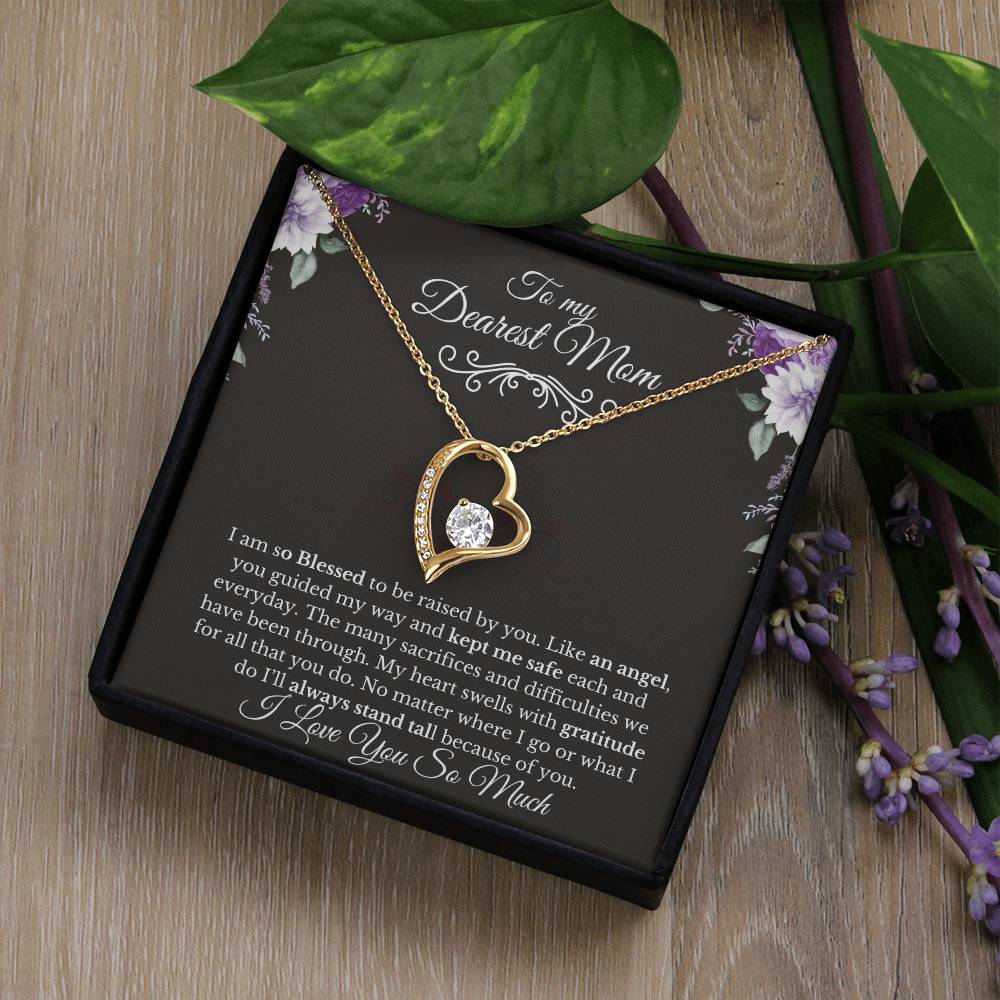 My Dearest Mother-I Love You Very Much| Forever Necklace