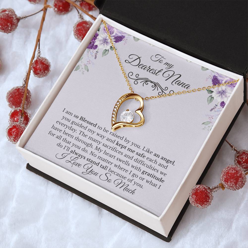 To My Nana-Thank You| Forever Necklace