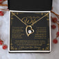 MY BEAUTIFUL WIFE YOU ARE SPECIAL TO ME FOREVER NECKLACE