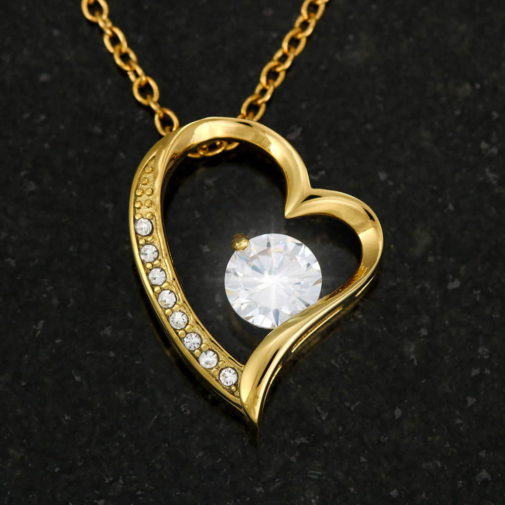 My Amazing Daughter You Are Capable-Heart Necklace