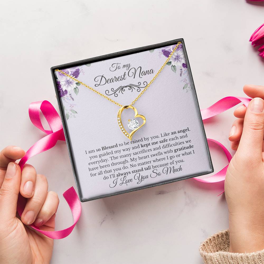 To My Nana-Thank You| Forever Necklace