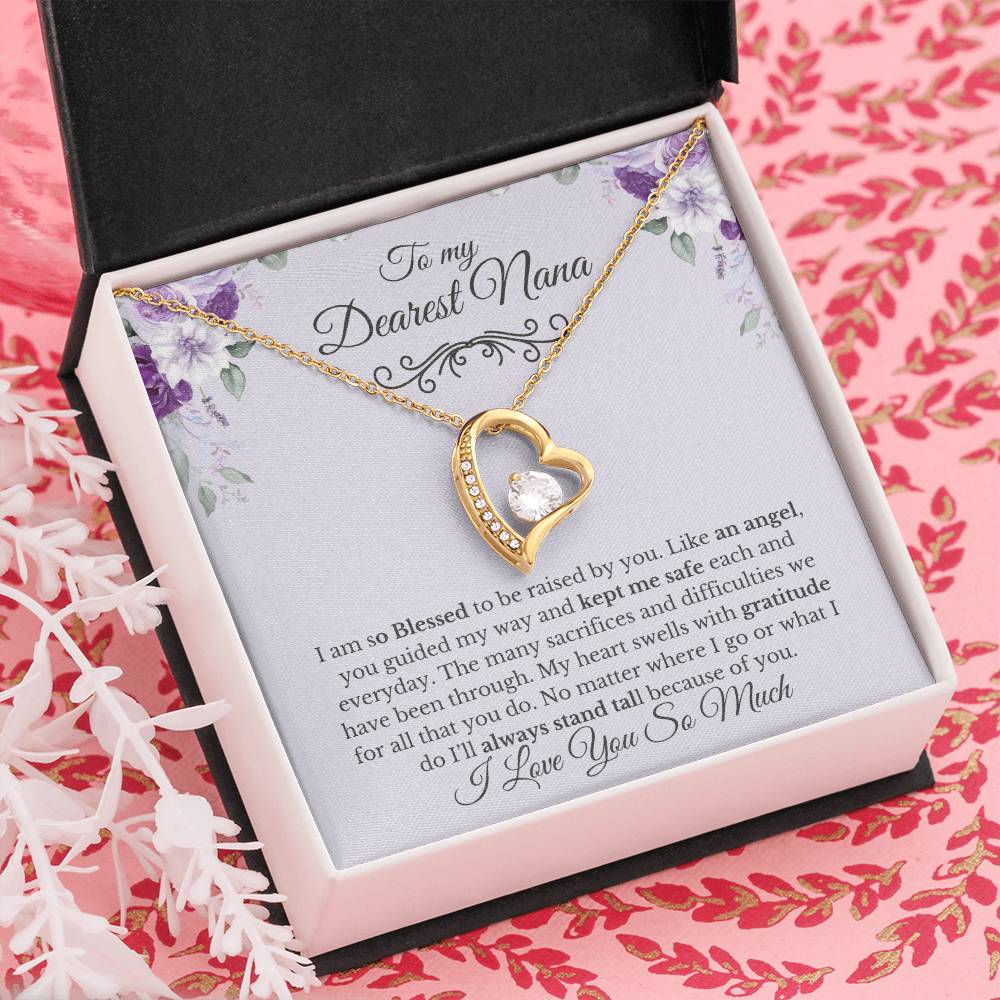 To My Nana-Thank You| Forever Necklace