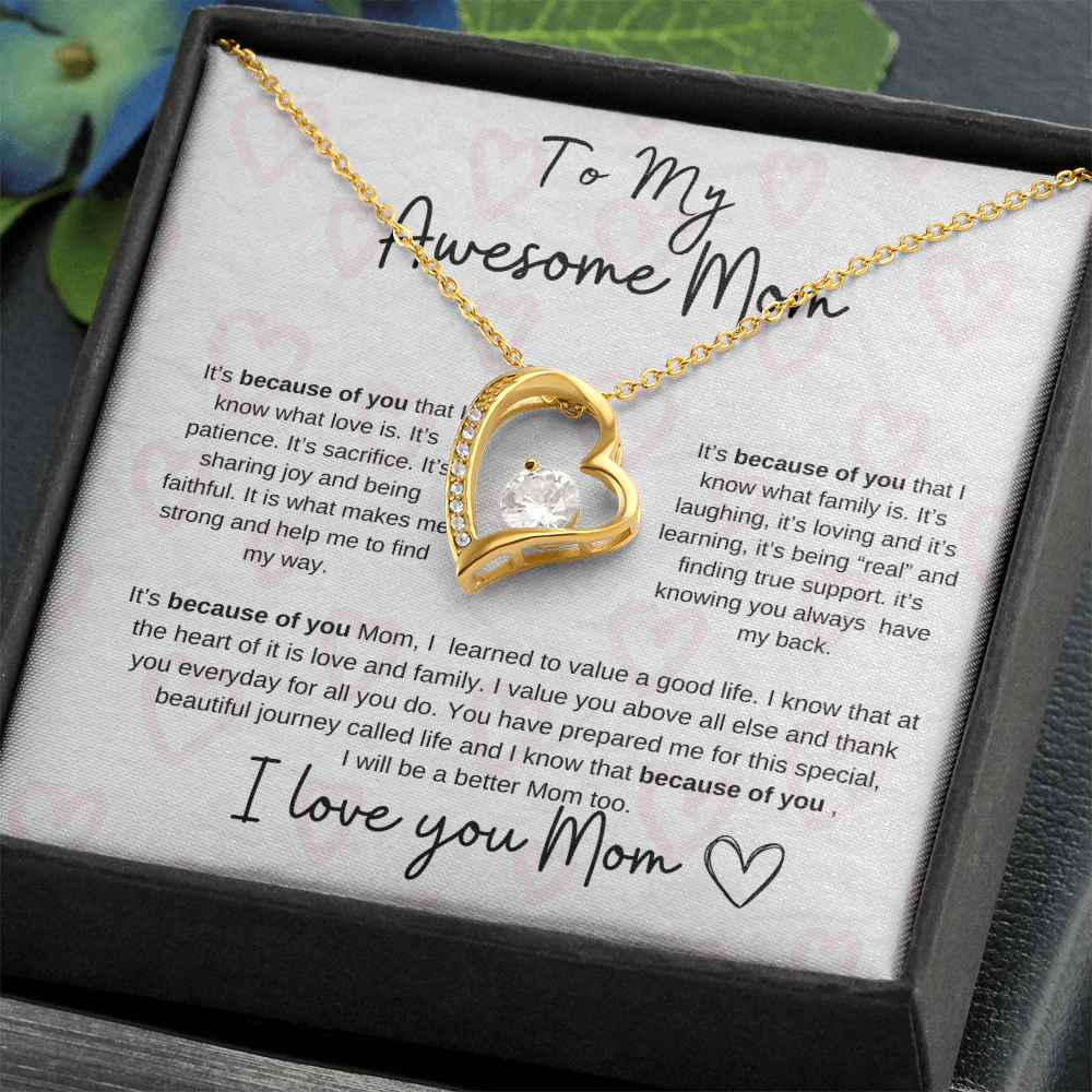 TO MY AWESOME MOM