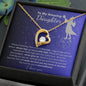 Daughter I Love You | Keep Reaching for the Stars| Forever Heart Necklace
