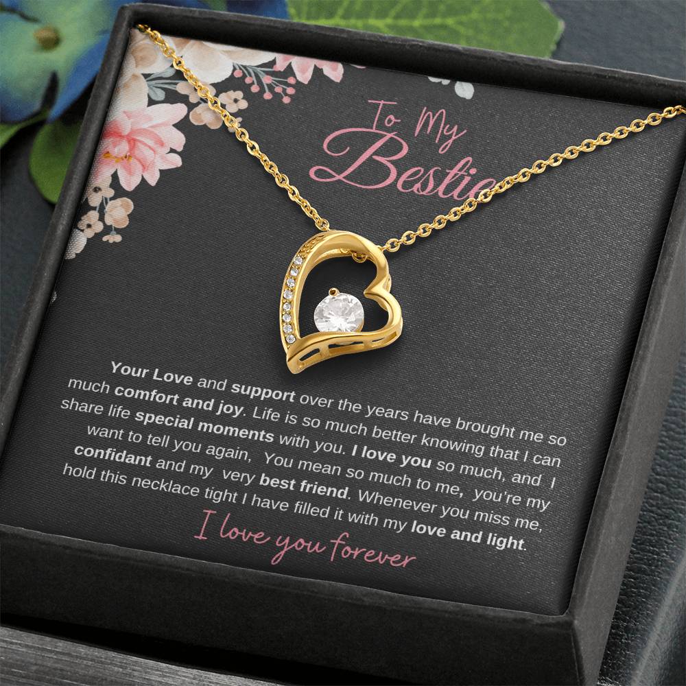 To My Bestie- Forever Necklace