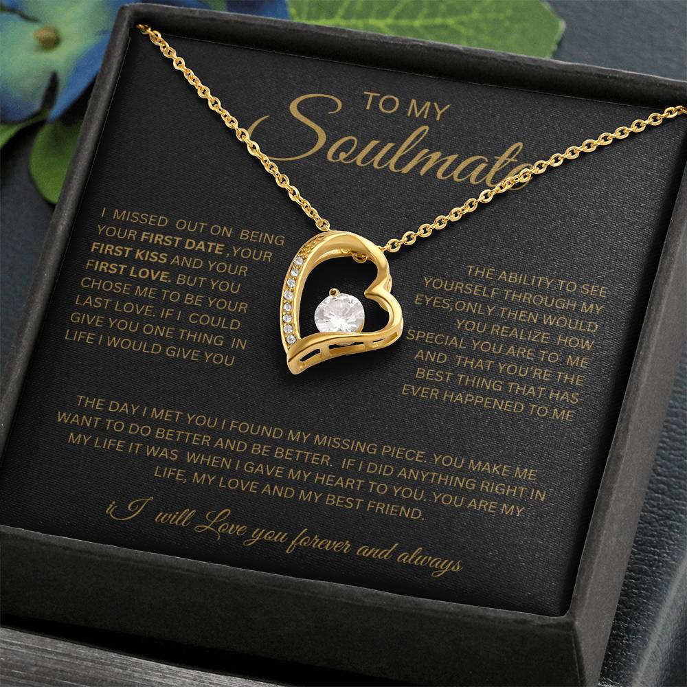 To My Soulmate-Forever Necklace