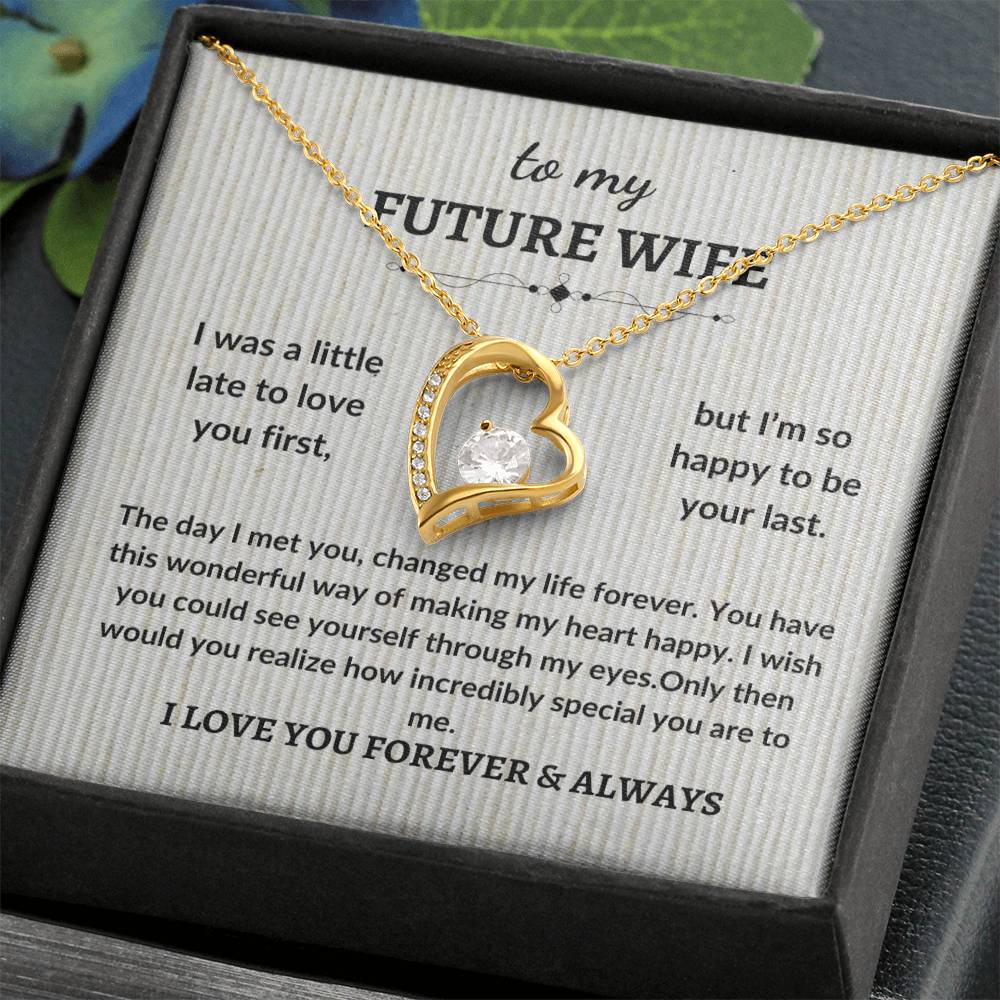 To My Future Wife-Forever Love Necklace
