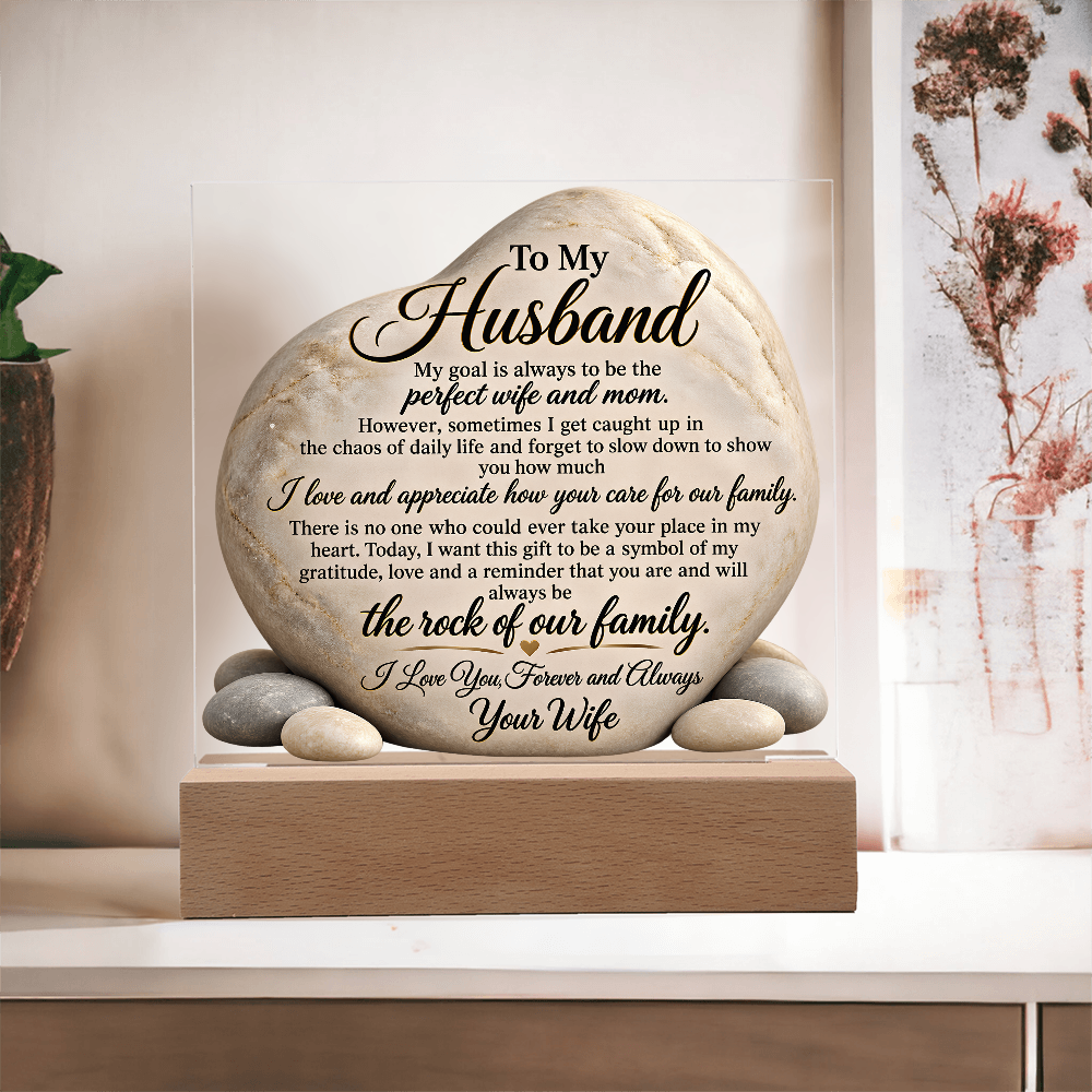 To My Husband, You Are My Rock