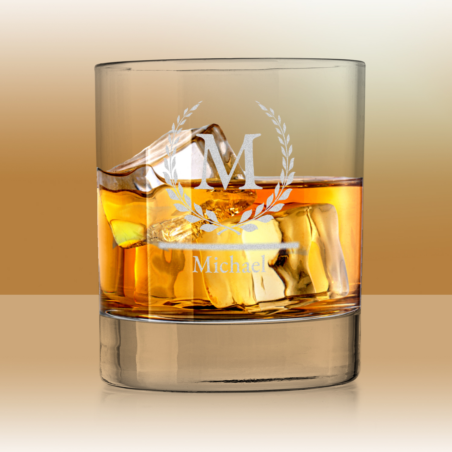 Personalized Laser Engraved Whiskey Glass or Tumbler For Him