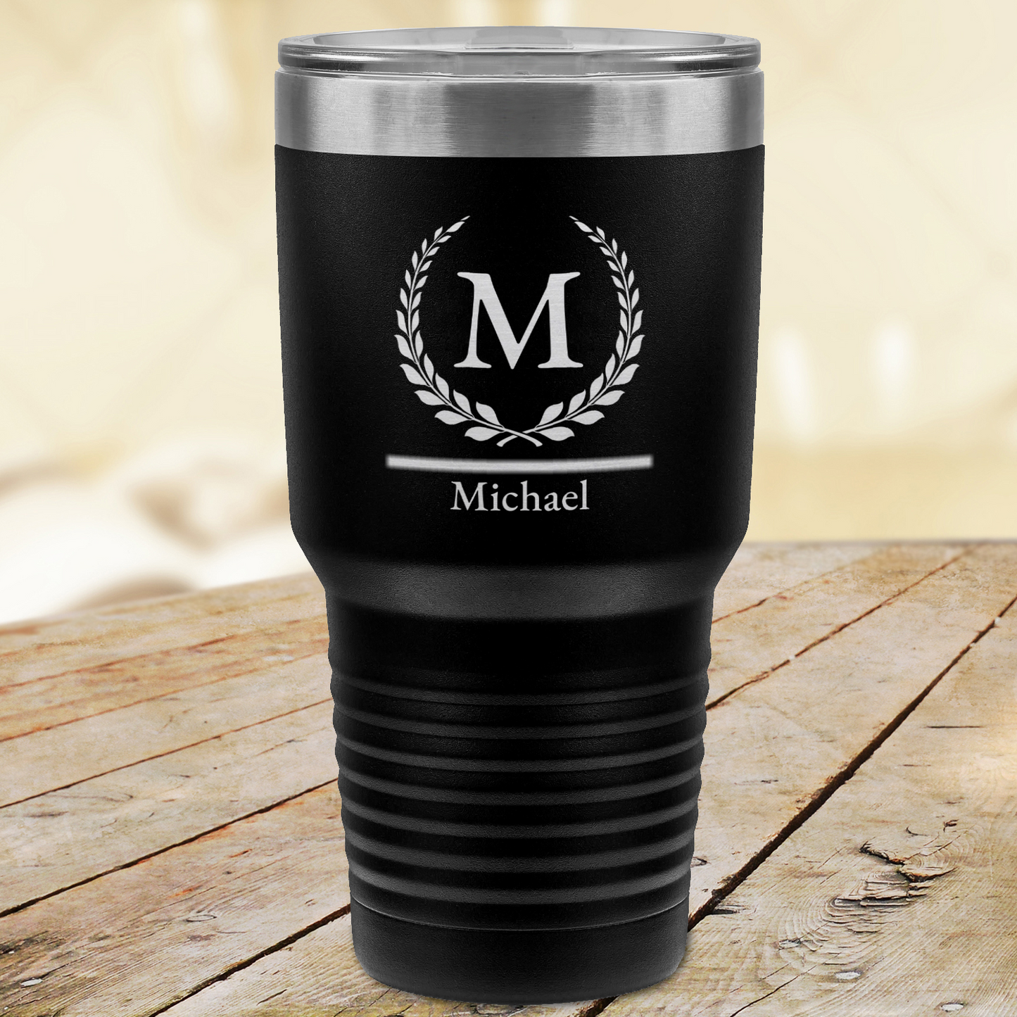 Personalized Laser Engraved Whiskey Glass or Tumbler For Him