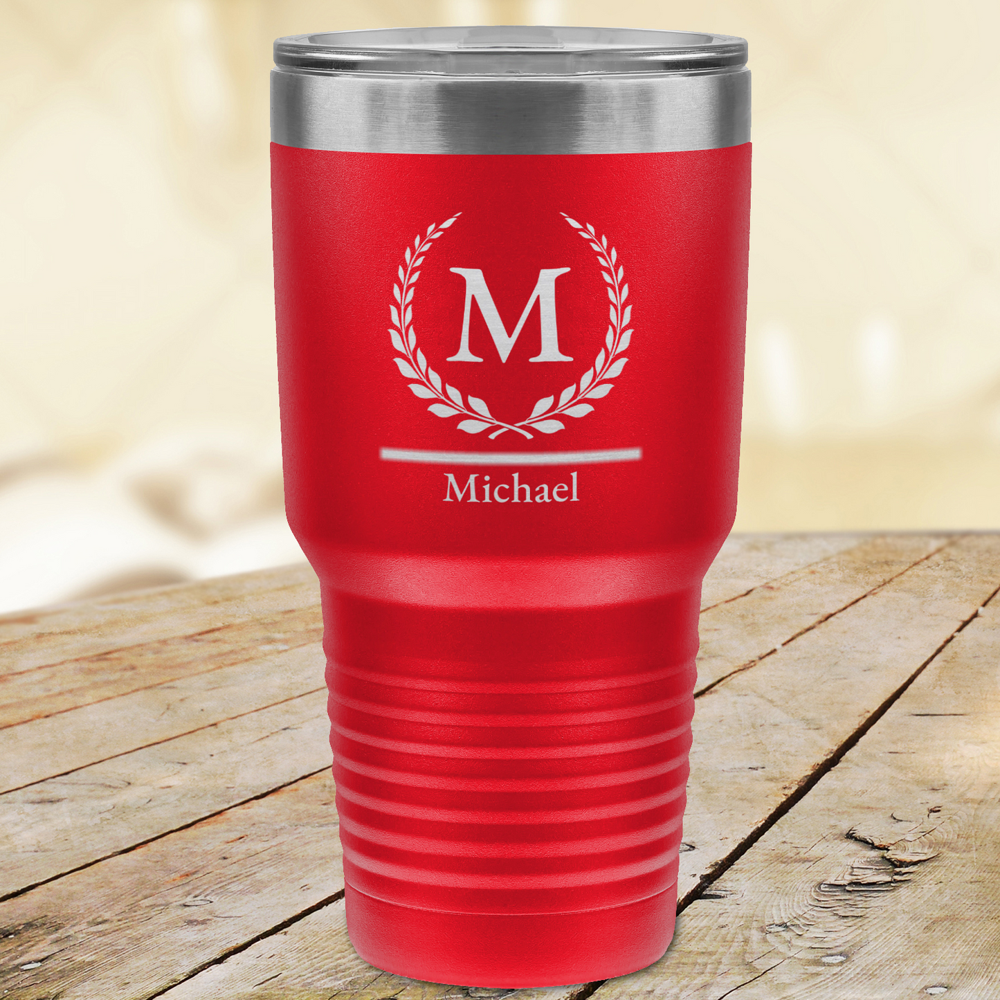 Personalized Laser Engraved Whiskey Glass or Tumbler For Him