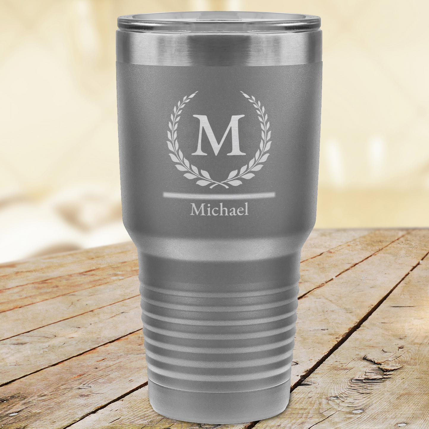 Personalized Laser Engraved Whiskey Glass or Tumbler For Him