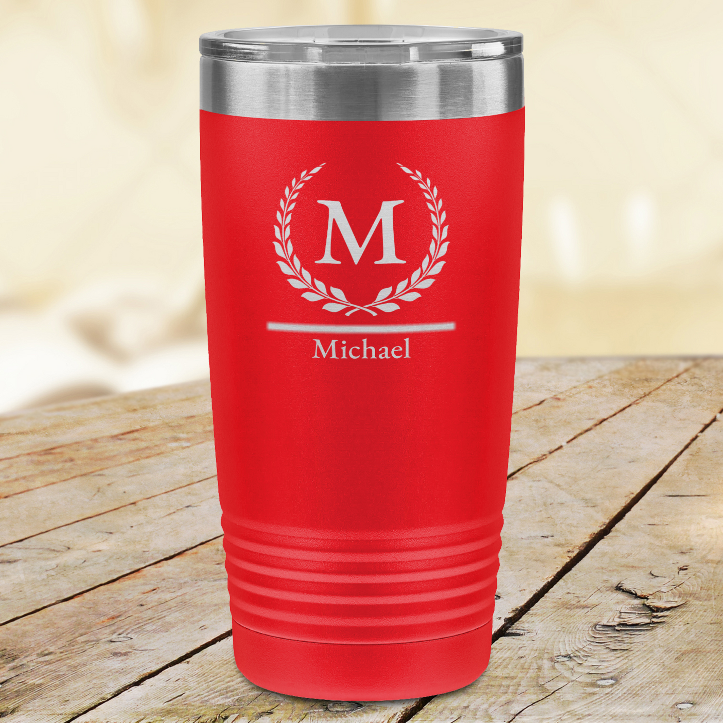 Personalized Laser Engraved Whiskey Glass or Tumbler For Him