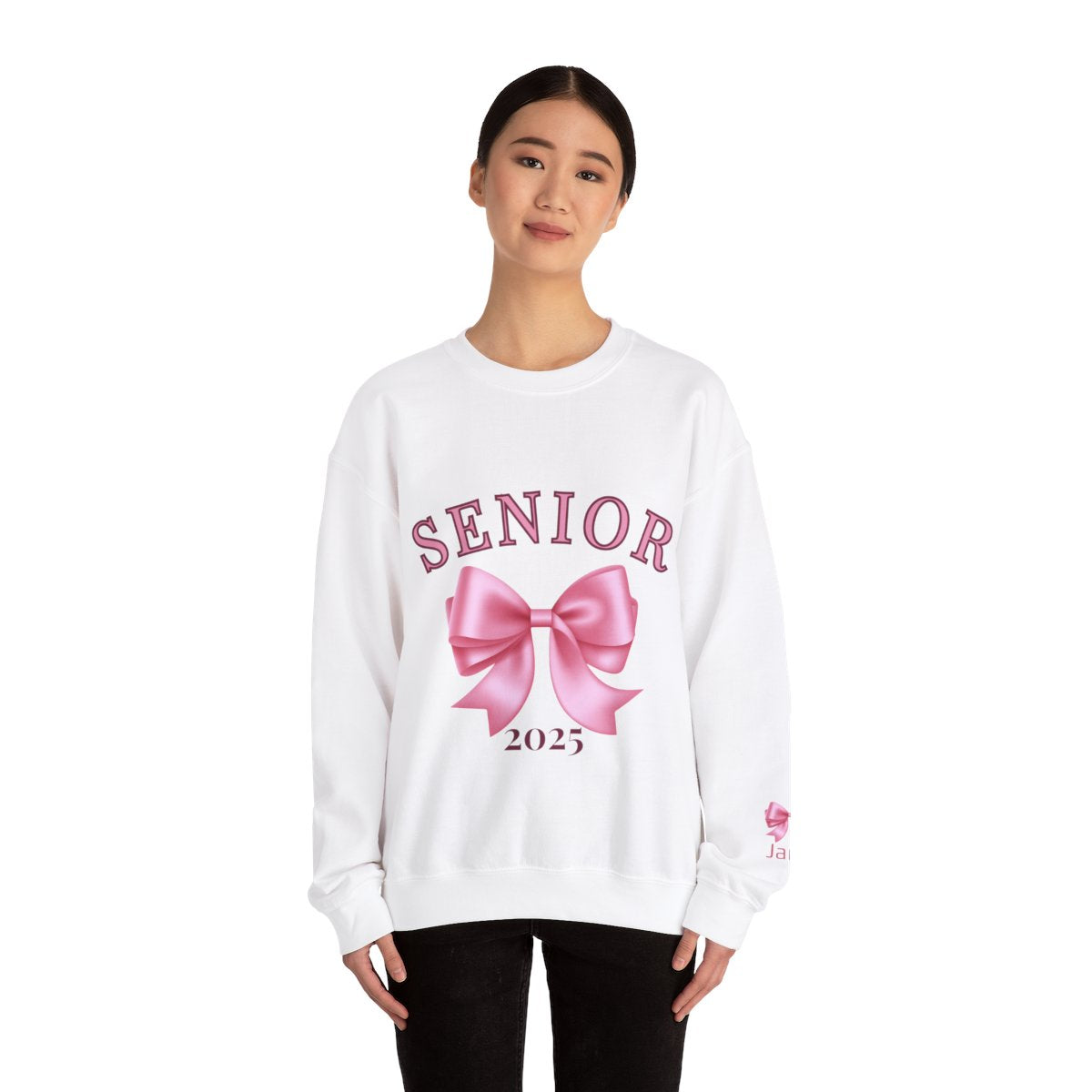 senior Bow Sweatshirt Graduation shirt
