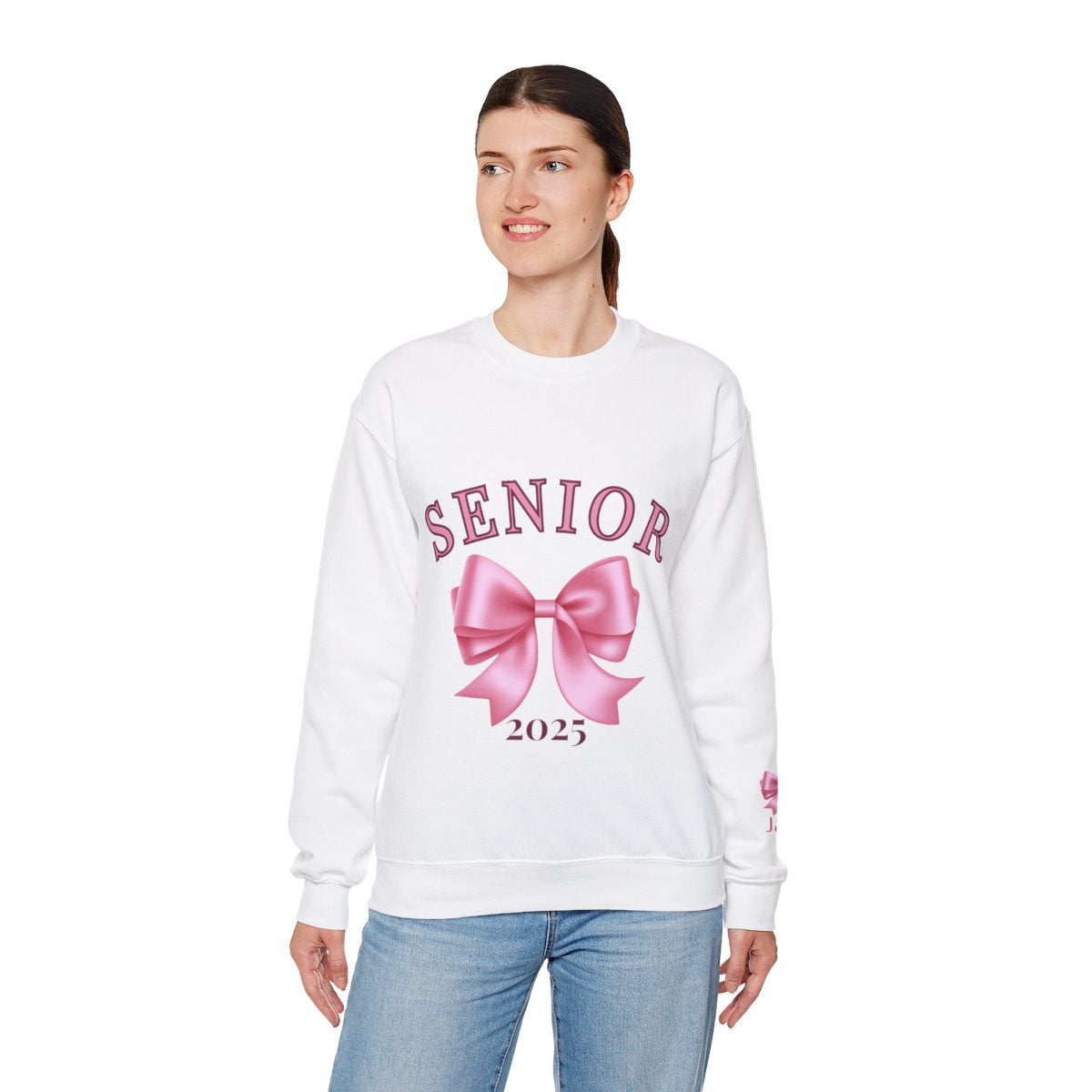 senior Bow Sweatshirt Graduation shirt
