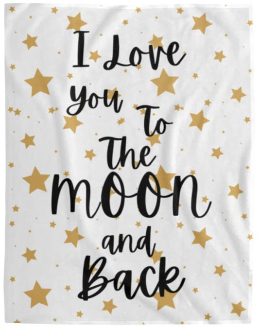 I Love You - Cozy Plush Fleece Blanket - 60x80